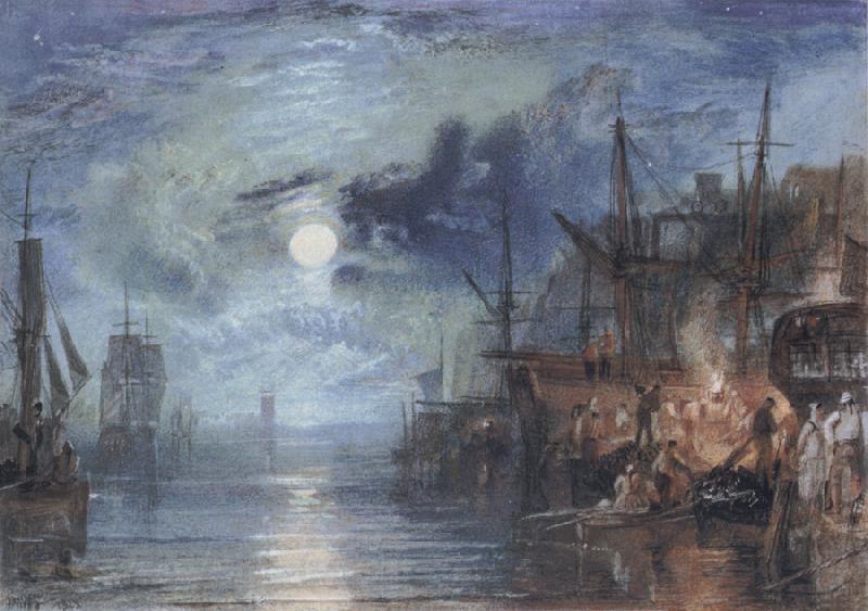 J.M.W. Turner Shields,on the River